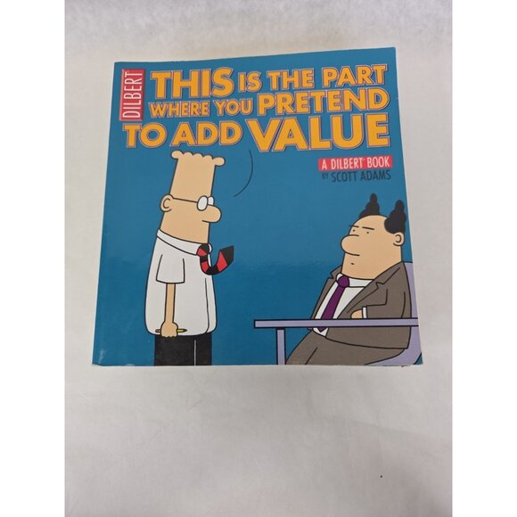 Dilbert Books Comics By Scott Adams Lot of 7 Office Humour 1997-08 Paperback - Picture 16 of 16